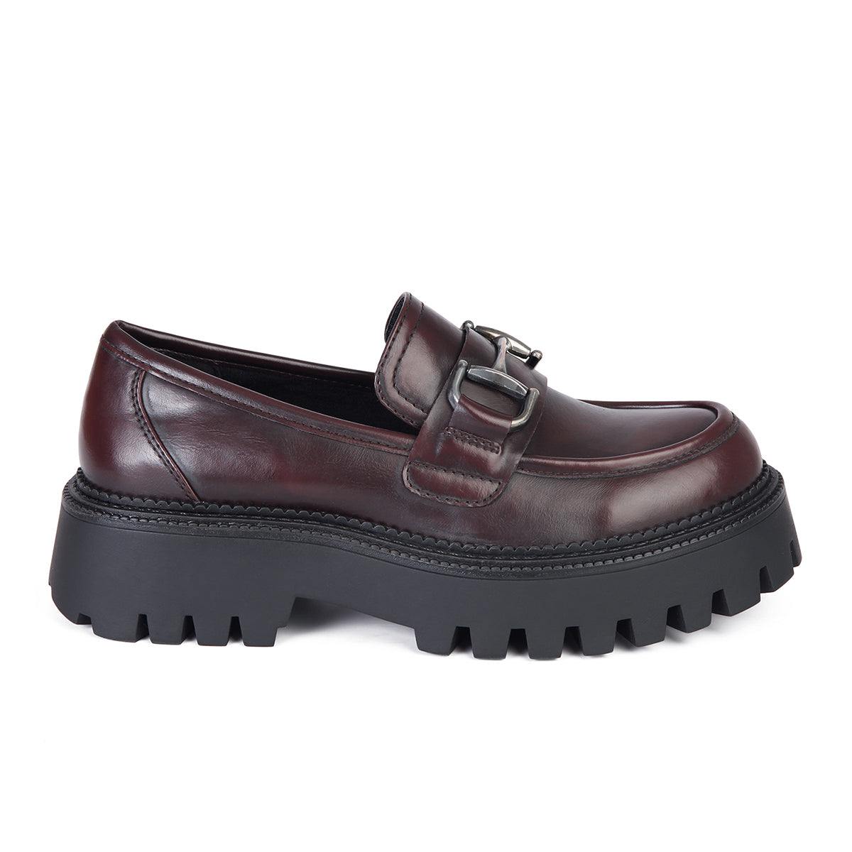 MOCASIN MUJER STHEF BURGUNDY 7920