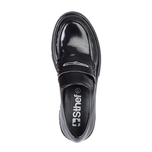 MOCASIN MUJER STHEF NEGRO 7921