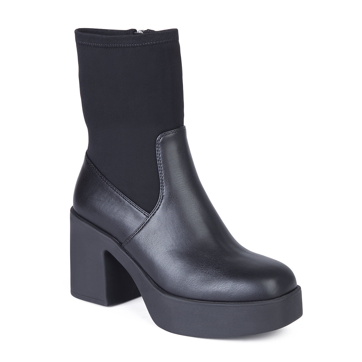 BOTIN MUJER STHEF CASUAL NEGRO 7925