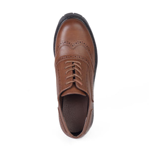 MOCASIN MUJER STHEF MARRON 7927