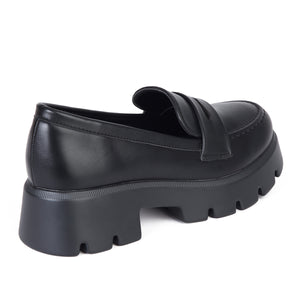 MOCASIN MUJER STHEF NEGRO 7928