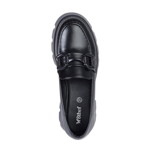 MOCASIN MUJER STHEF NEGRO 7929