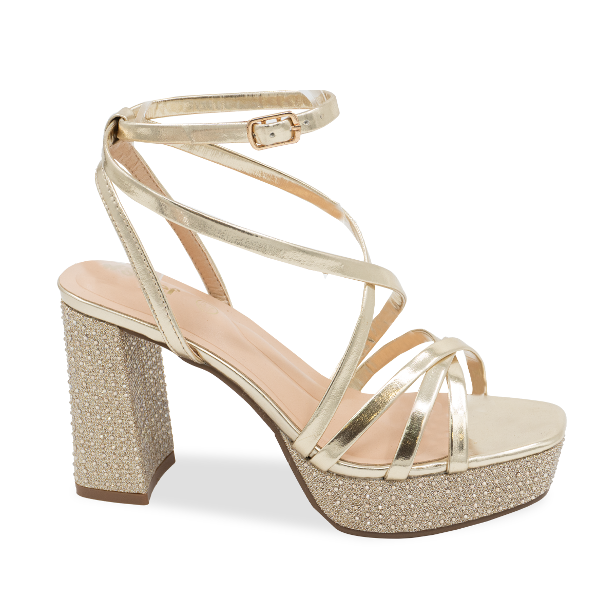 SANDALIA MUJER STHEF FIESTA DORADO 7932-A Sthef