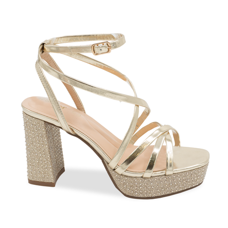 SANDALIA MUJER STHEF FIESTA DORADO 7932-A Sthef
