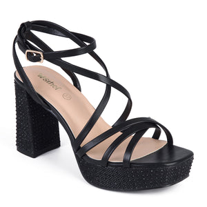 SANDALIA MUJER STHEF FIESTA NEGRO 7932