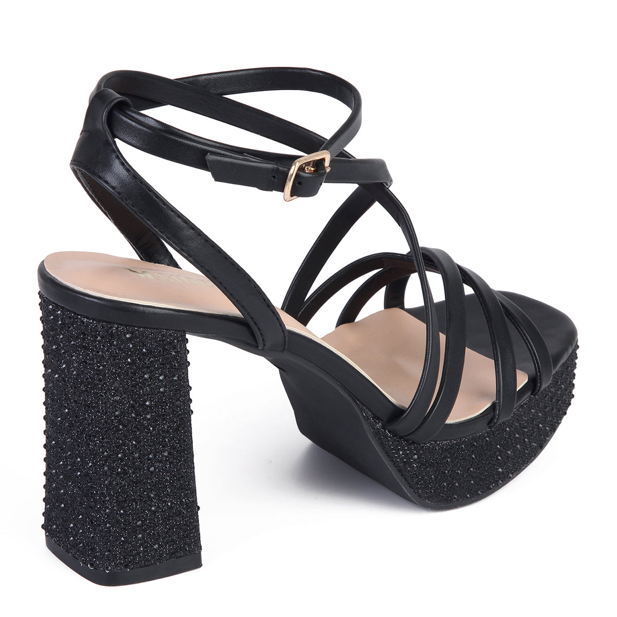 SANDALIA MUJER STHEF FIESTA NEGRO 7932