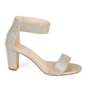 SANDALIA MUJER STHEF FIESTA CHAMPAGNE 7934
