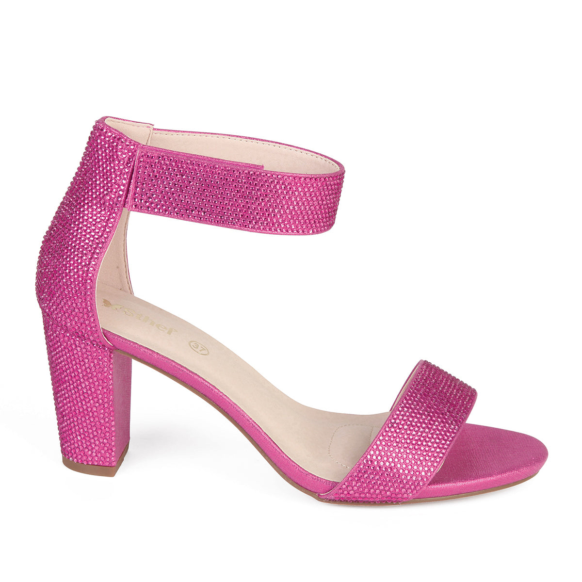 SANDALIA MUJER STHEF FIESTA FUCSIA 7934