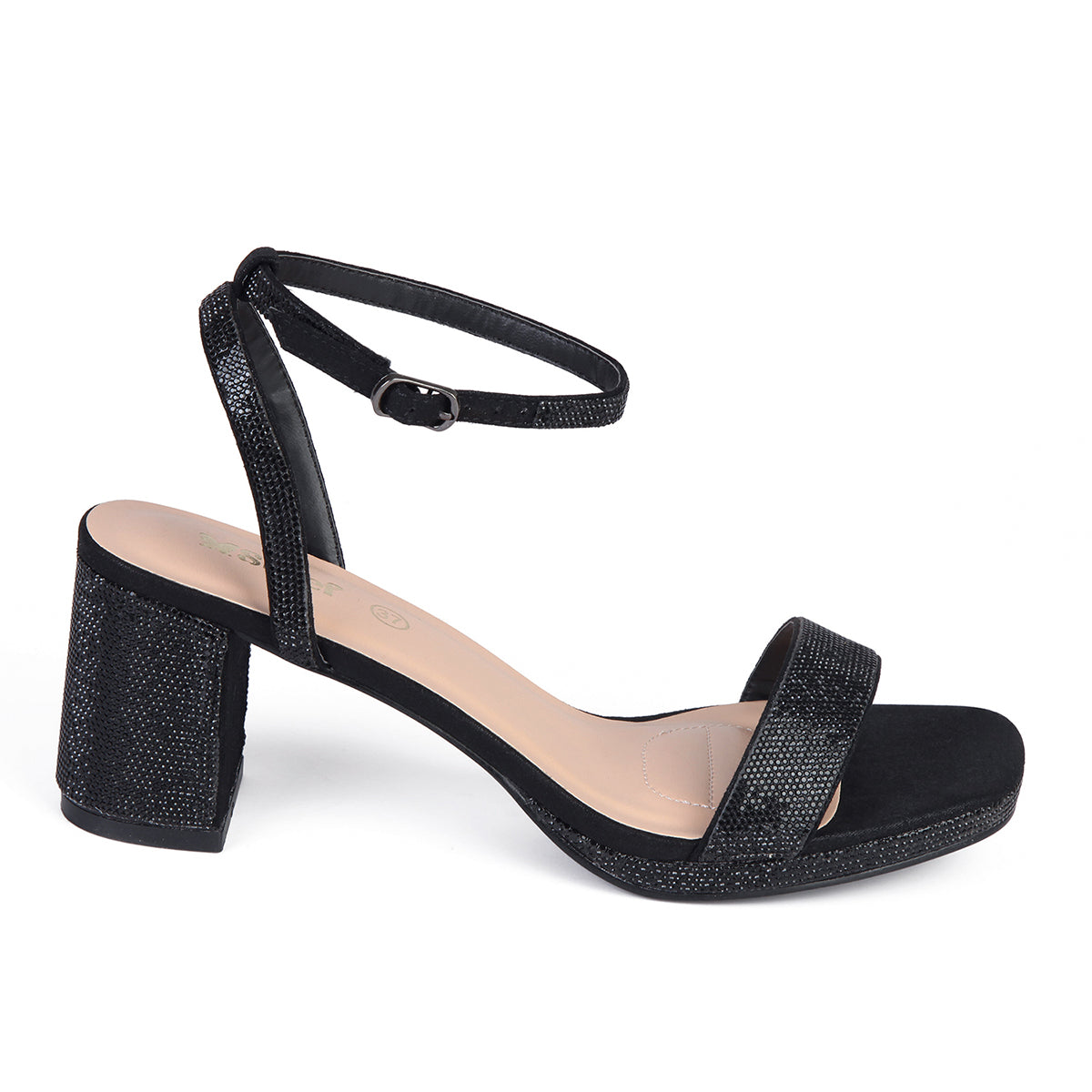 SANDALIA MUJER STHEF VESTIR NEGRO 7935