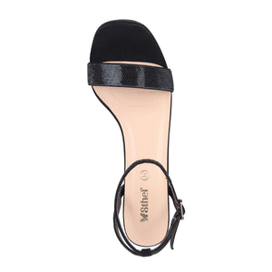 SANDALIA MUJER STHEF VESTIR NEGRO 7935