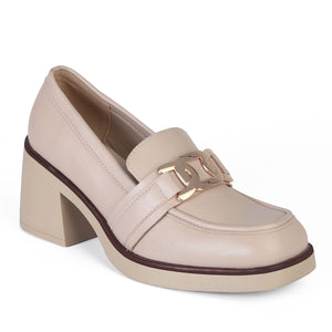 MOCASIN MUJER STHEF VAINILLA 7936