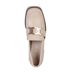 MOCASIN MUJER STHEF VAINILLA 7936