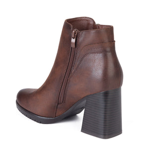 BOTIN MUJER STHEF VESTIR MARRON 7939