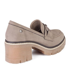 MOCASIN MUJER STHEF BEIGE 7948