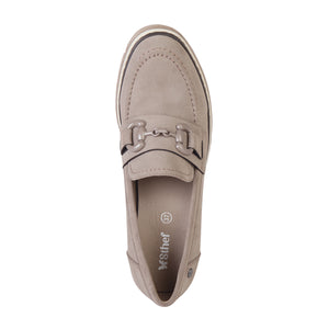 MOCASIN MUJER STHEF BEIGE 7948