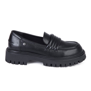 MOCASIN MUJER STHEF NEGRO  7949