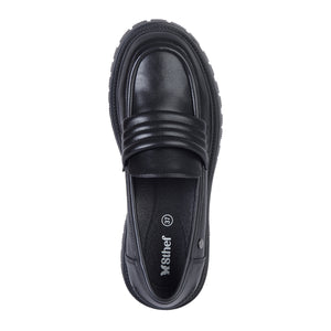 MOCASIN MUJER STHEF NEGRO  7949