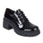 ZAPATO MUJER STHEF NEGRO CHAROL 7950