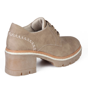 MOCASIN MUJER STHEF BEIGE 7952