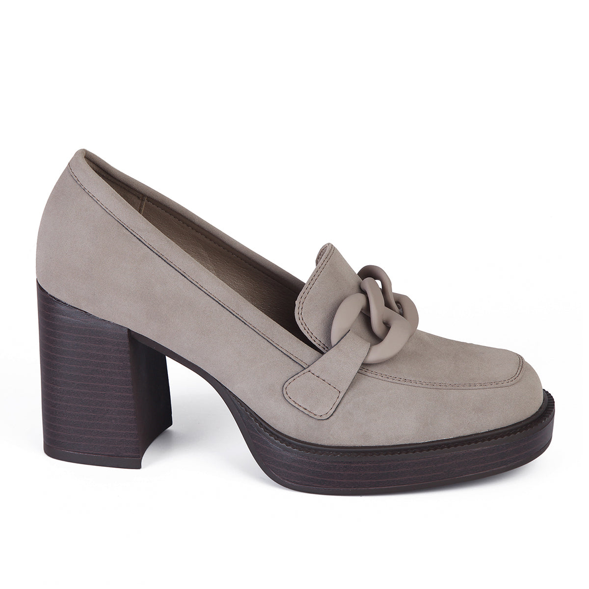 MOCASIN MUJER STHEF TAUPE 7953