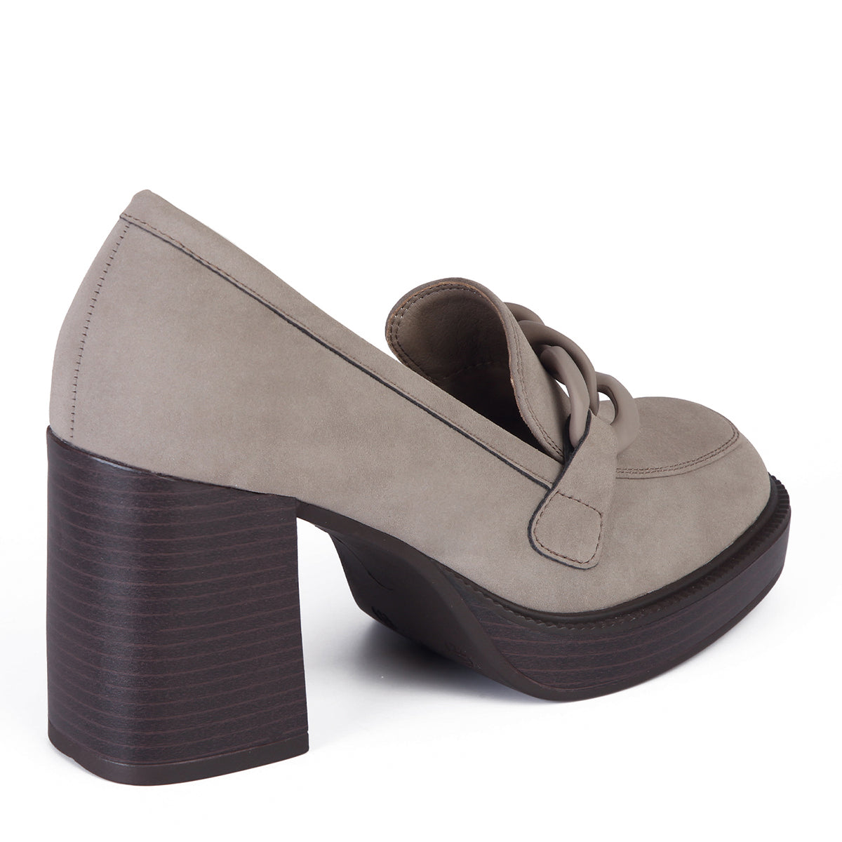 MOCASIN MUJER STHEF TAUPE 7953