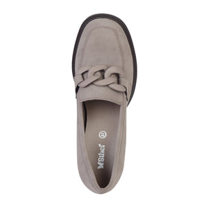 MOCASIN MUJER STHEF TAUPE 7953