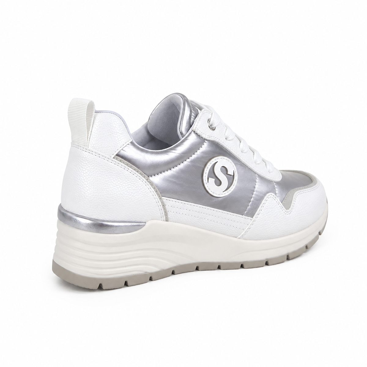 ZAPATILLA MUJER STHEF CASUAL GRIS 8107