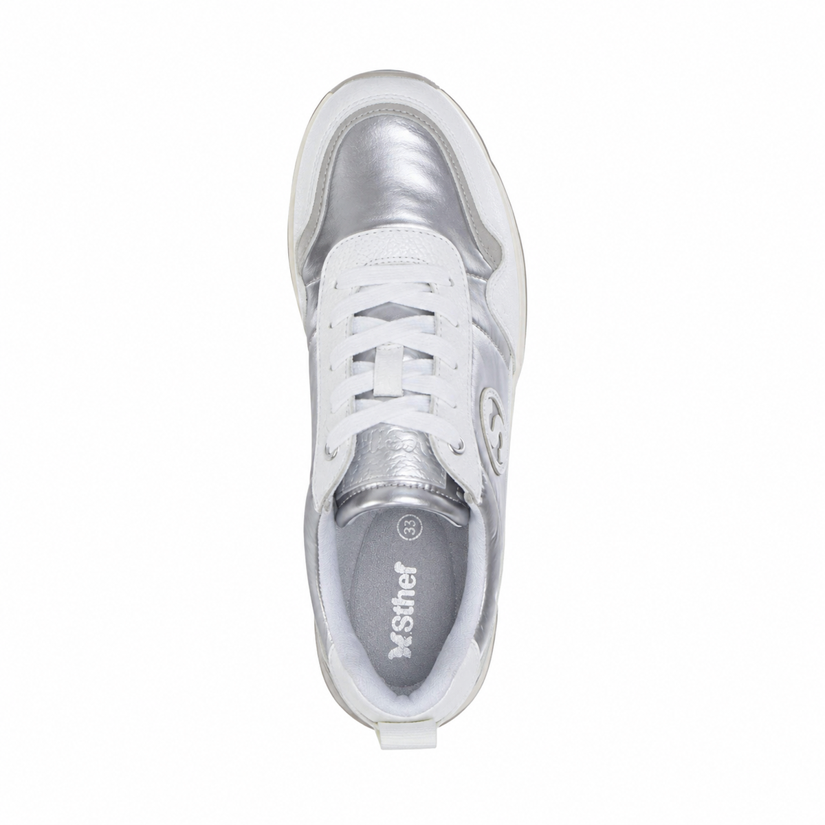ZAPATILLA MUJER STHEF CASUAL GRIS 8107