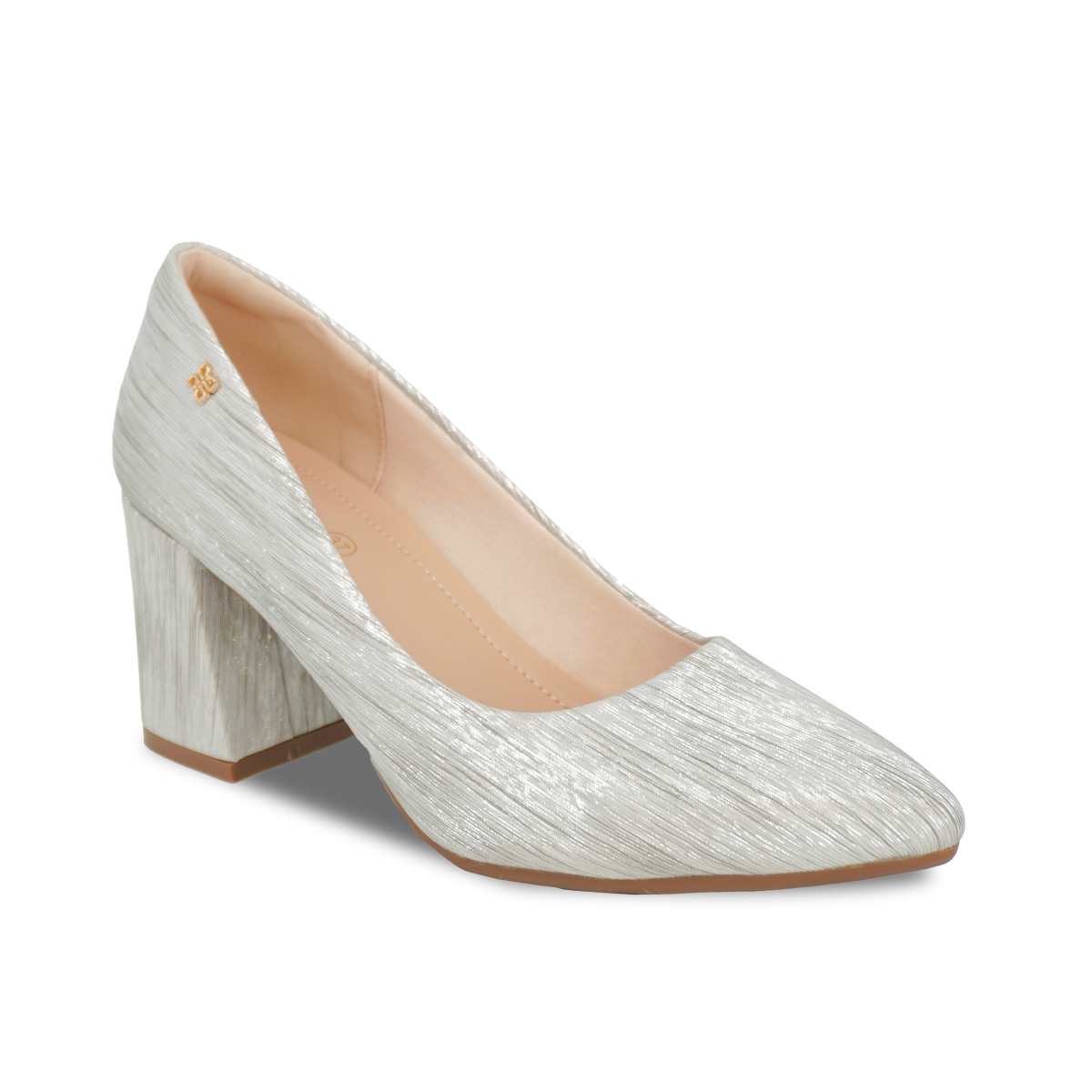 Zapato Vestir Mujer 8122 Plata Sthef Sthef