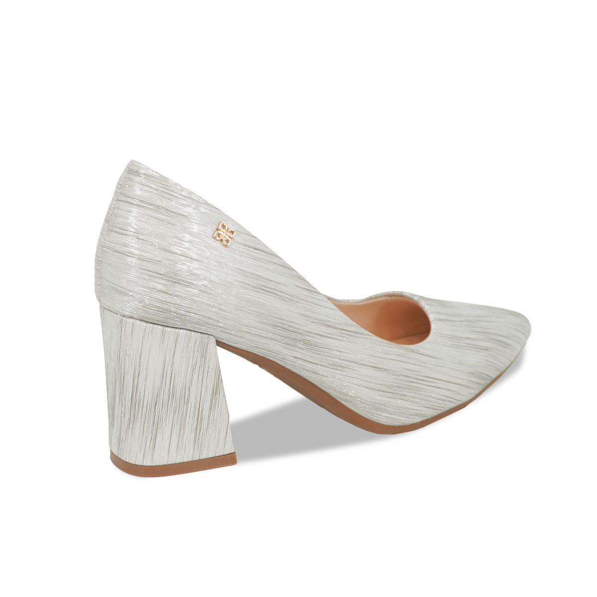 Zapato Vestir Mujer 8122 Plata Sthef Sthef