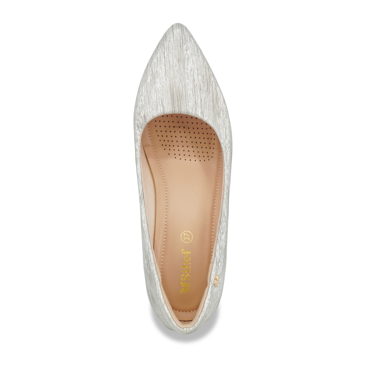 Zapato Vestir Mujer 8122 Plata Sthef Sthef