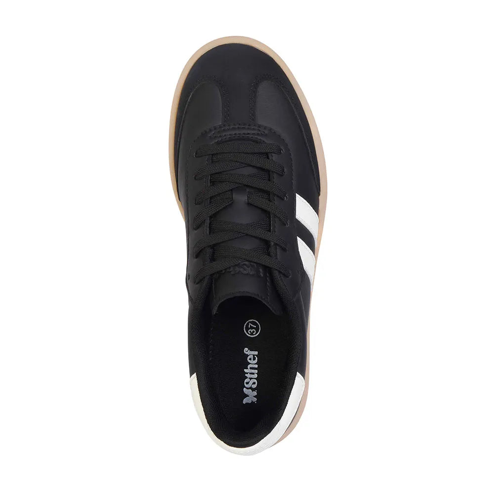 Zapatilla para Dama Negra Estilo Casual 1128999