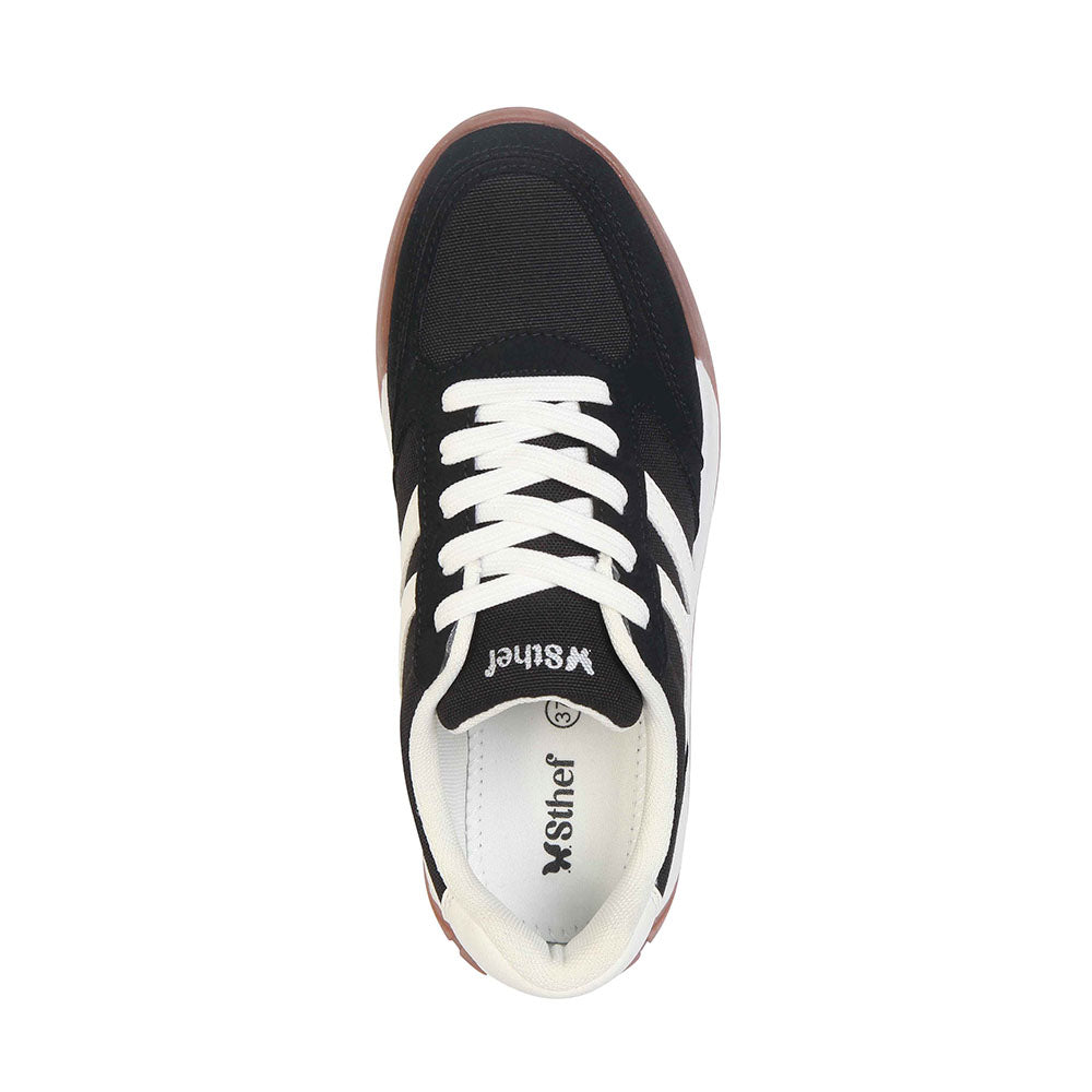 Zapatilla Casual Mujer  8134 Black Sthef
