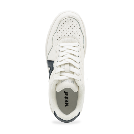 ZAPATILLA MUJER STHEF CASUAL BLANCO/AZUL 8143 Sthef