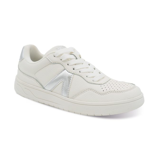 ZAPATILLA MUJER STHEF CASUAL BLANCO/PLATA 8143 Sthef