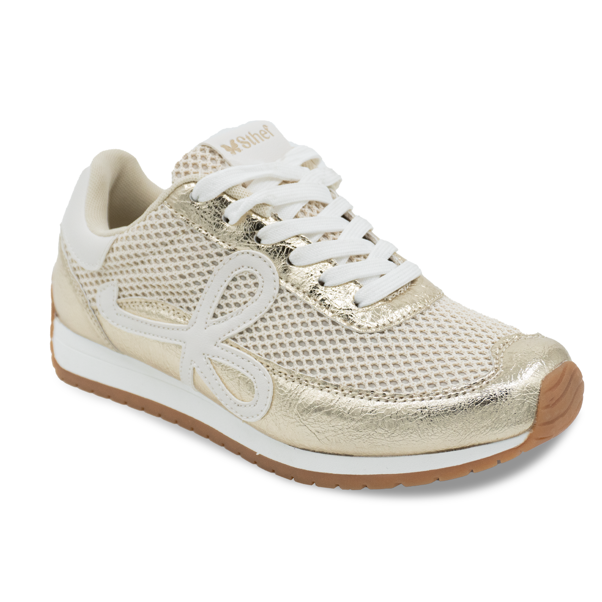 ZAPATILLA MUJER STHEF CASUAL DORADO 8146 Sthef