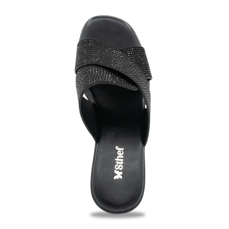 SANDALIA MUJER STHEF CASUAL NEGRO 8153 Sthef