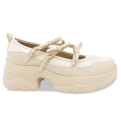ZAPATO MUJER STHEF CASUAL BEIGE 8156 Sthef