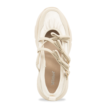 ZAPATO MUJER STHEF CASUAL BEIGE 8156 Sthef