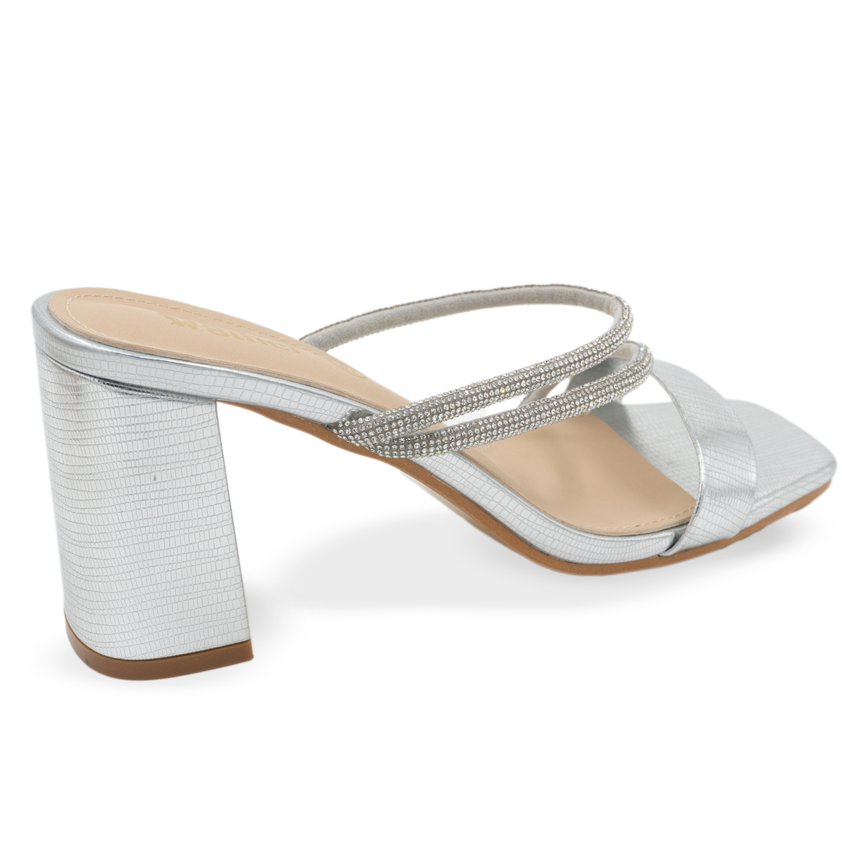 SANDALIA MUJER STHEF FIESTA PLATA 8158