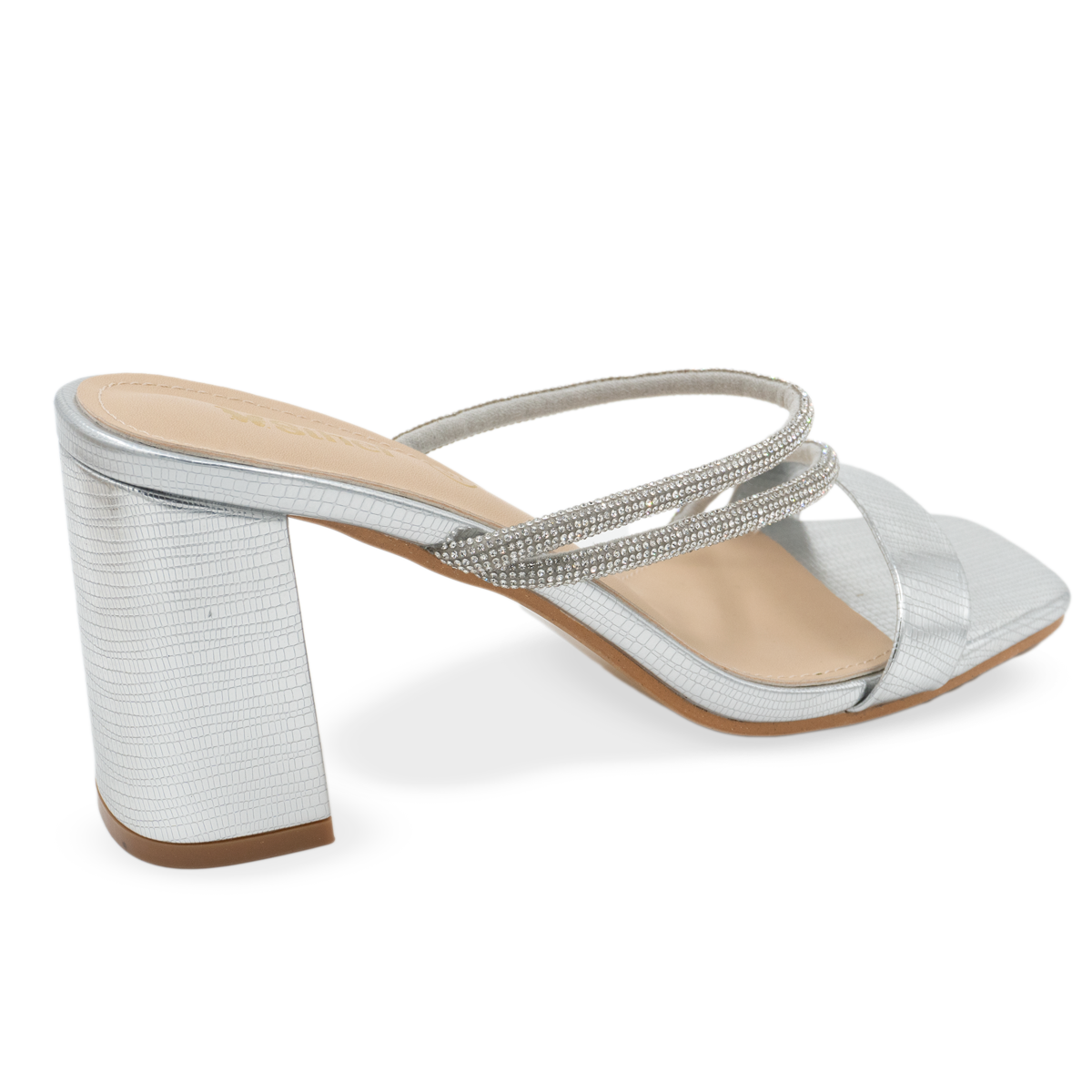 SANDALIA MUJER STHEF FIESTA PLATA 8158