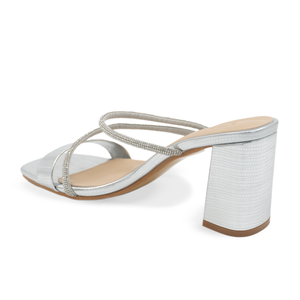 SANDALIA MUJER STHEF FIESTA PLATA 8158