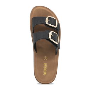 SANDALIA MUJER STHEF CASUAL NEGRO 8161 Sthef