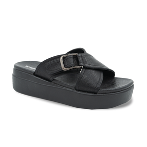 SANDALIA MUJER STHEF CASUAL NEGRO 8163