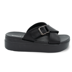 SANDALIA MUJER STHEF CASUAL NEGRO 8163
