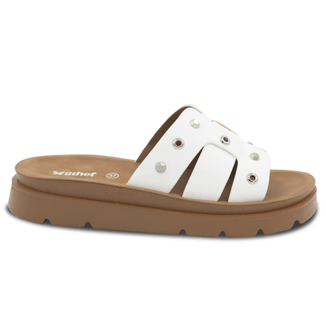 SANDALIA MUJER STHEF CASUAL BLANCO 8168 Sthef