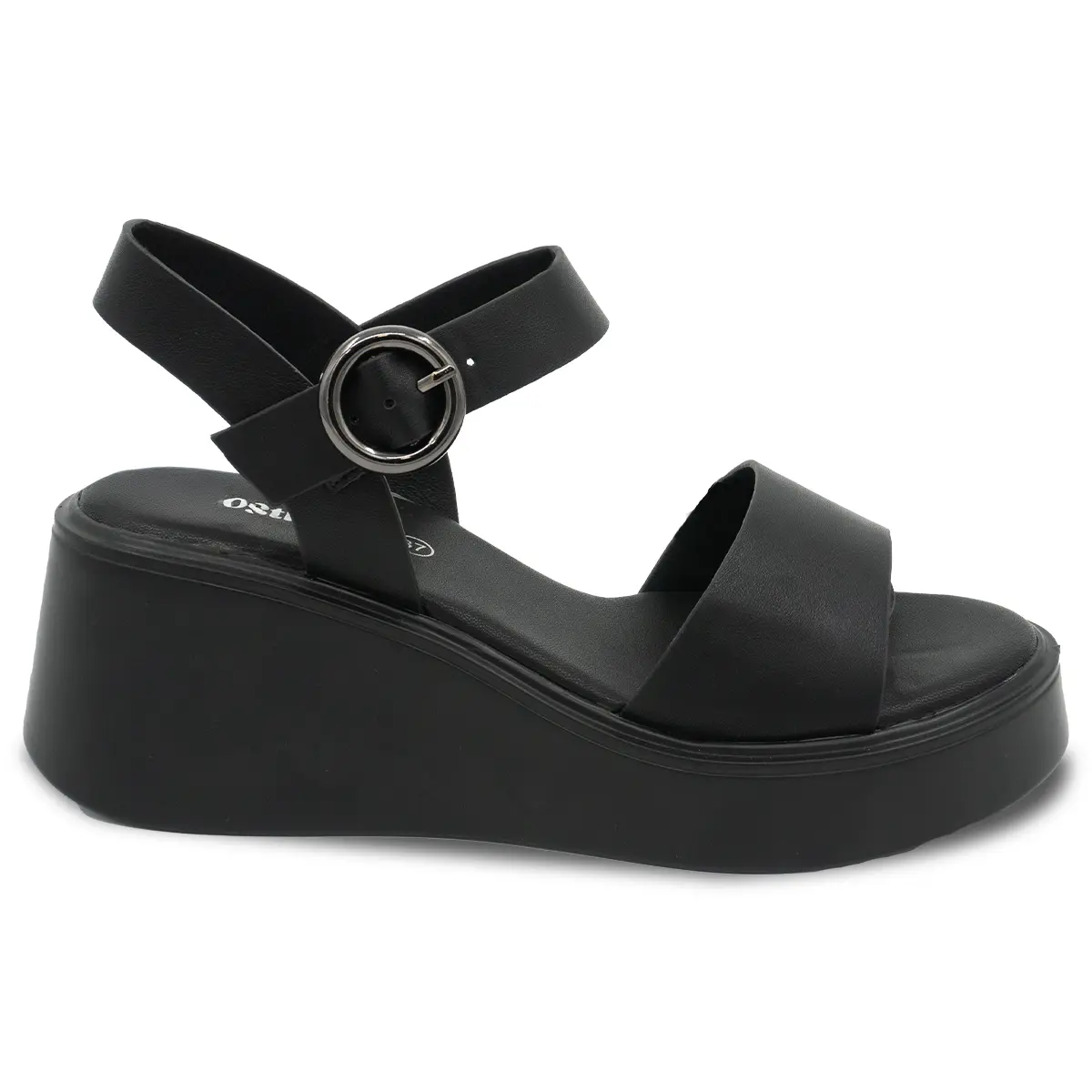 SANDALIA MUJER STHEF CASUAL NEGRO 8170 Sthef