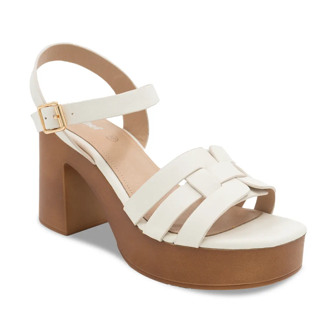 SANDALIA MUJER STHEF CASUAL BLANCO 8171 Sthef