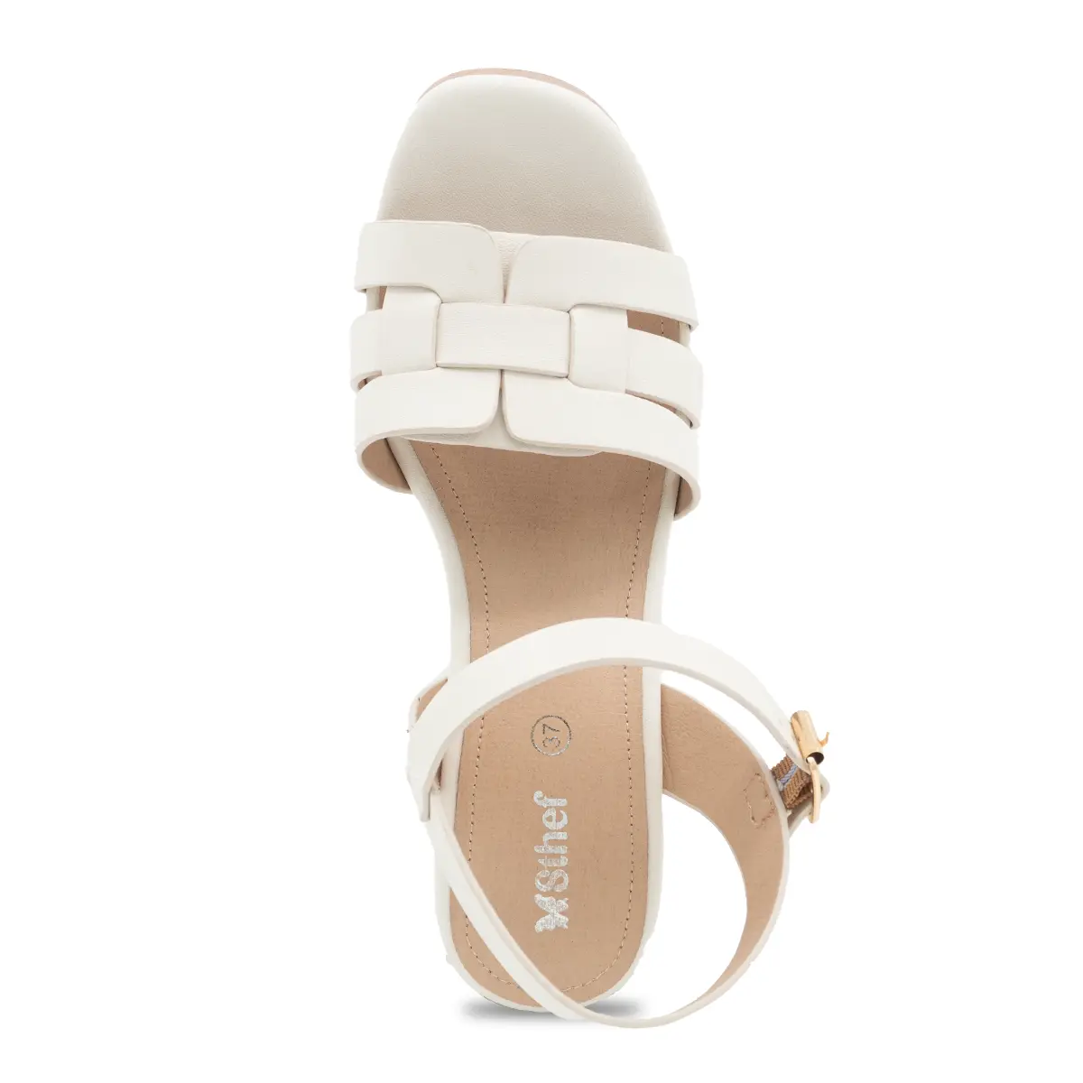 SANDALIA MUJER STHEF CASUAL BLANCO 8171 Sthef