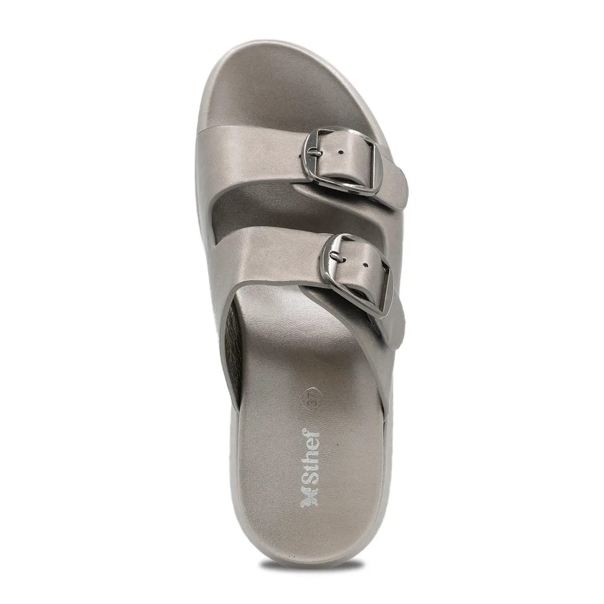 SANDALIA MUJER STHEF CASUAL PEWTER 8172 Sthef